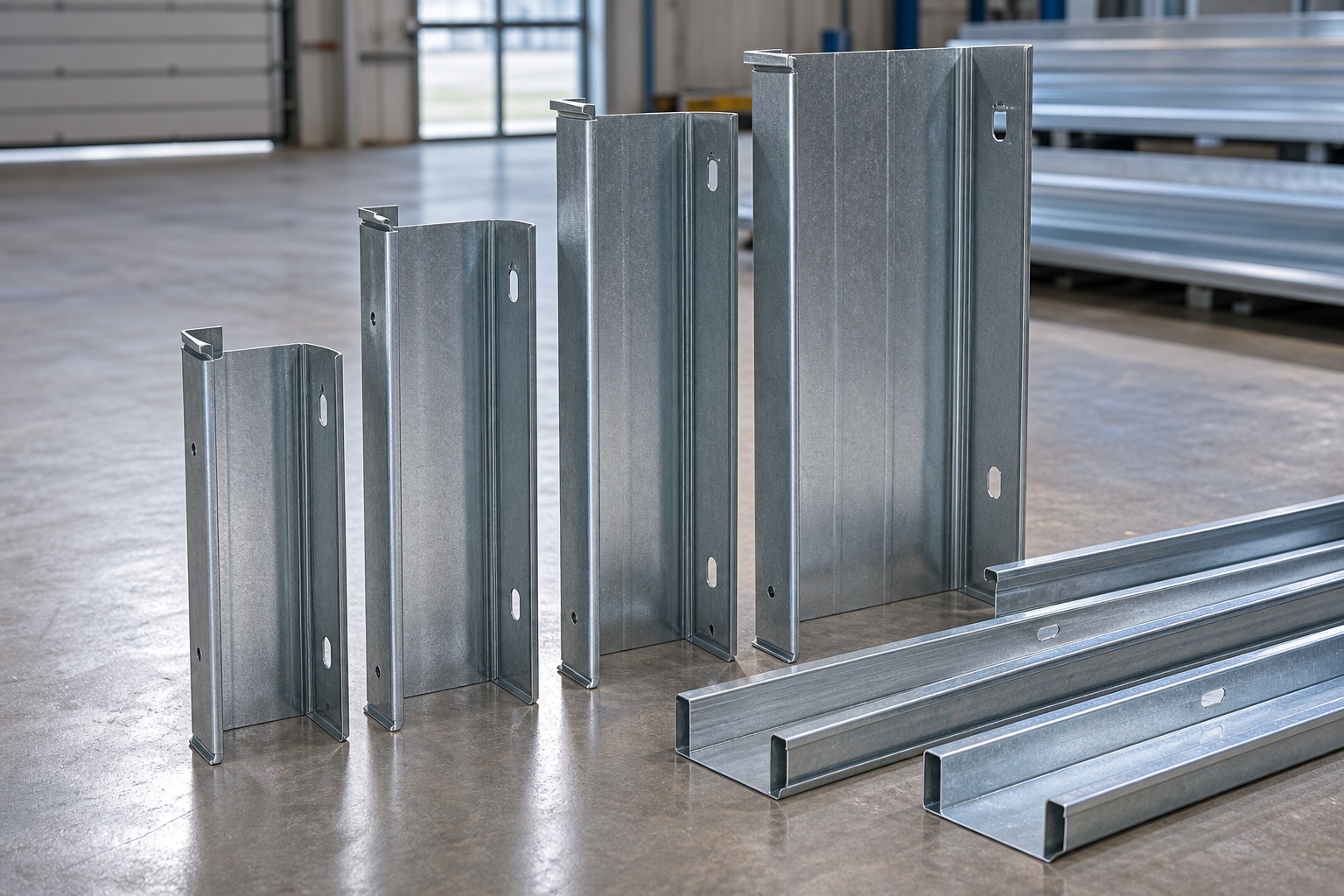 Structural stud + track families